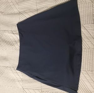Girlfriend collective large midnight skort